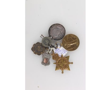 Medals of Captain Robert Murray Thorburn of the Royal Scots comprising WWI 1914 Mons star [2 LIEUT R M THORBURN R SCOTS], WWI
