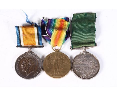 Medals of 597 Corporal A S McBlain of the Queens Rifle Volunteer Battalion Royal Scots and 41913 of the Highland Light Infant