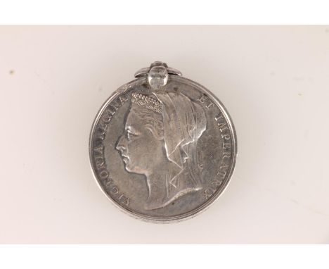 Medal of 1287 Private J Robson of the 2nd Battalion King's Own Scottish Borderers comprising Egypt medal (suspender bar broke