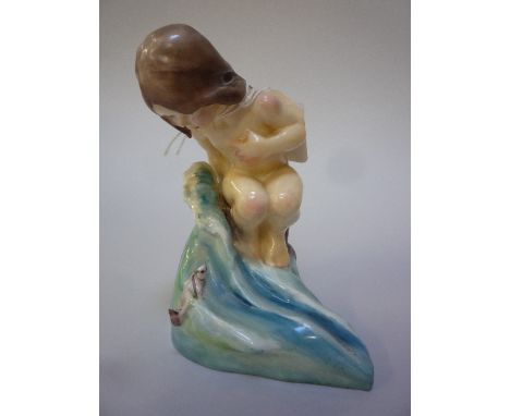 A ROYAL WORCESTER MONTHS OF THE YEAR FIGURE, 'August' No.3441