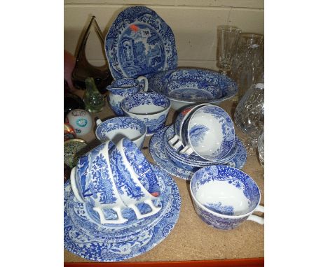 SPODE 'ITALIAN' TEAWARES, (19)