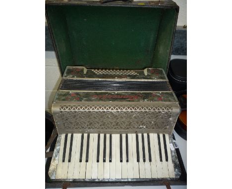 A CASED FRANCESCO 'MODELLO' ACCORDION, stamped Made in Saxony