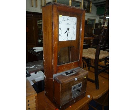 A NATIONAL TIME RECORDER CO LTD, Blick National clocking in machine (s.d.)