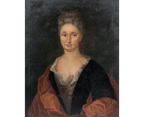 Full title: School of the 18th C.: Portrait of a lady, oil on canvasDescription: Work: ca. 73,5 x 59 cm