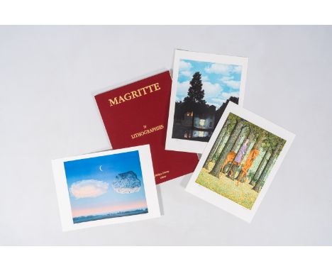 Full title: Rene Magritte (1898-1967, after): 'Lithographies IV', ten lithographs in colours, dated 2010 and 2011Description: