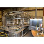 US Bottlers Model RR-72-120 Bottle Rinser/Bottle Filler 72 Head/Bottle Capper - Filler PG-72-120 -