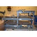 One lot of pallet conveyor, all items listed are believed to be approximately the correct dimensions