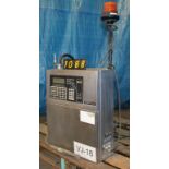 Videojet model Excel 170i ink jet coder, serial number T94F01004, two row small character printing