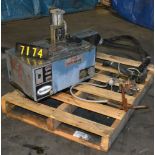 Nordson hot melt glue pot, model number HM-IV, serial number 109062, 220/3/60, on/off controls,