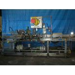 Hartness model 825 all stainless steel drop caser, serial number 8-149-4, currently with a bladder