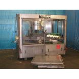 Krones Canmatic 12 station rotary full wrap hot glue labeler, serial number 73-146, right to left