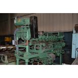 Standard-Knapp model HOR-1 roll through labeler, set for 300x407, left to right feed, continuous
