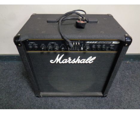 A Marshall bass state B65 amplifier with lead 