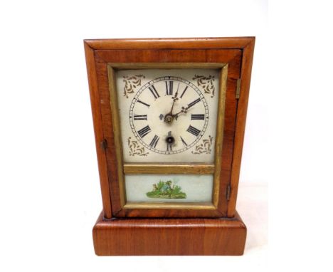 A 19th century American mantel clock by the Congress clock company 
