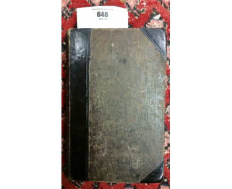 The Dodd Family Abroad by Charles Lever. London: Chapman and Hall 1854. First Ed. in book form.