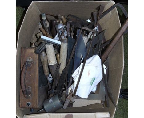 Two Boxes of Vintage Tools.
