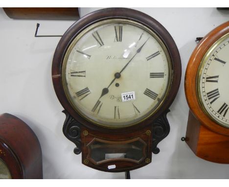 A 19th century wall clock 'Robinson' Brigg