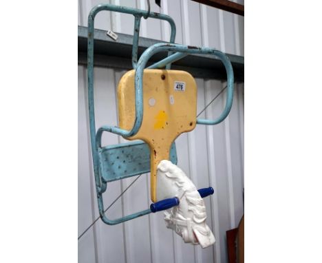 A childs vintage Tri-ang rocking horse