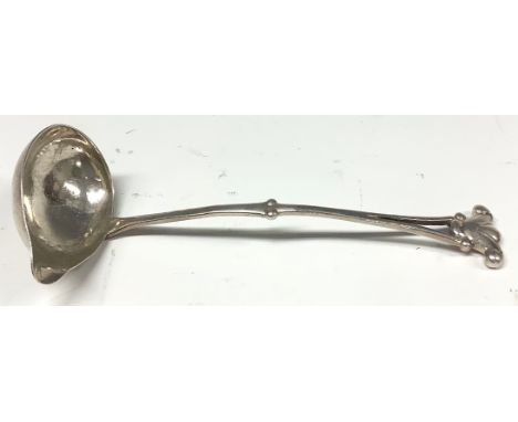 Georg Jensen - a Danish silver sauce ladle, 12.5cm long, import mark for London 1923 