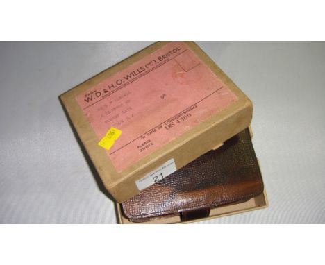Vintage Wills cigarette playing cards in original box and packaging