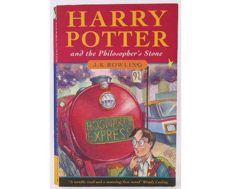 J. K. Rowling - Harry Potter and the Philosopher's Stone, rare and desirable first edition, first printing, published London: