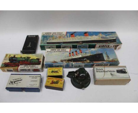 Die cast models of Yesteryear first series Y13, Y14, Astra Search light and other toys.