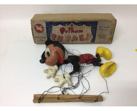 Pelham Mickey Mouse puppet, SL type in original box.