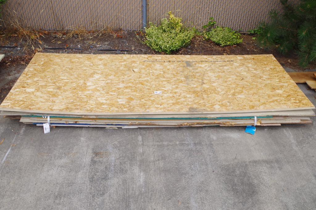 [QTY] 4' x 8' and 4' x 10' OSB Siding Panels & 4' x 8' OSB Sheeting ...