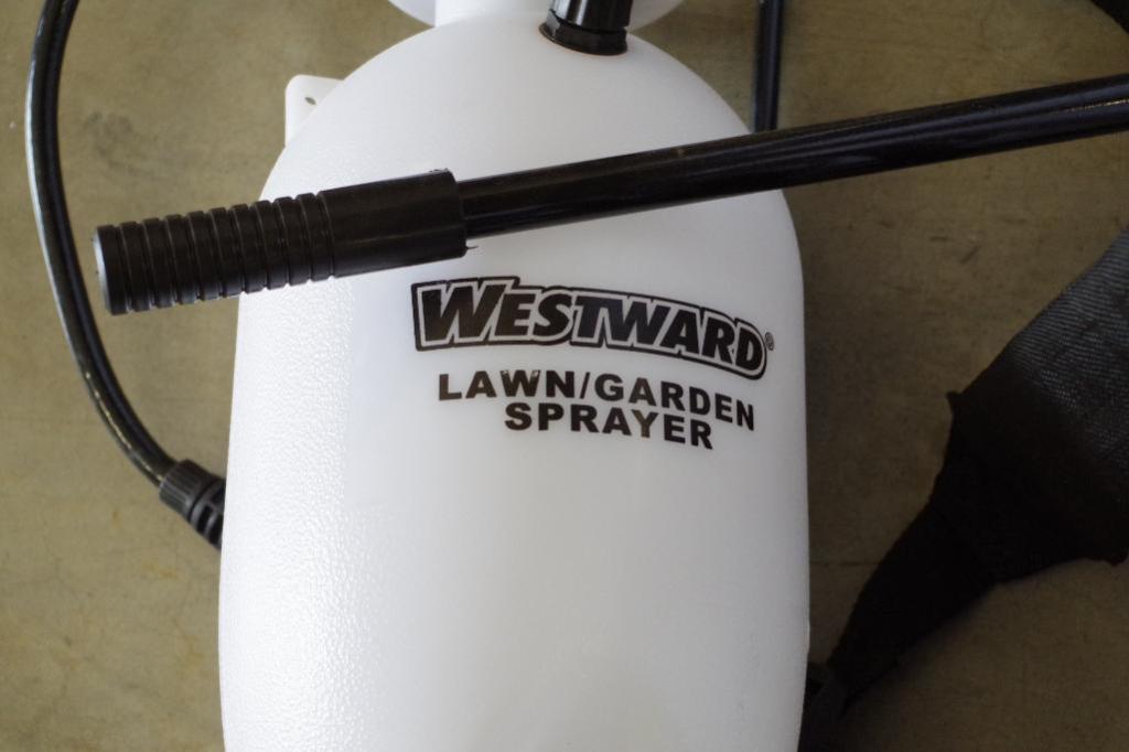 [3] Lawn & Garden Sprayers (2) GREENWOOD 4Gallon & (1) WESTWARD 1