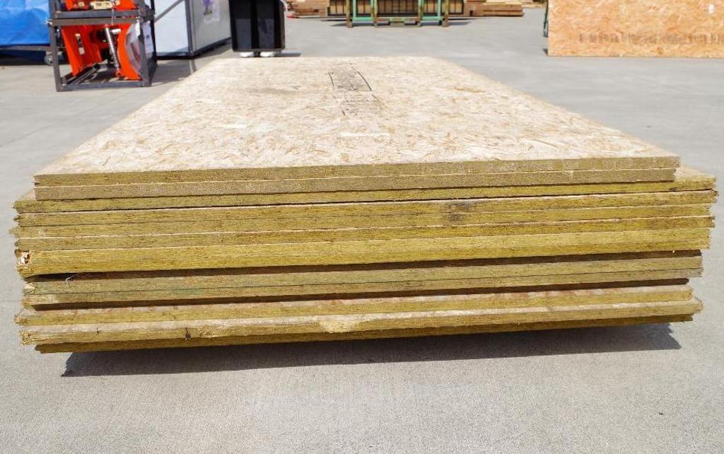 [16] 3/4" x 4' x 8' T&G 'Edge Gold' OSB Subflooring (2 sheets have