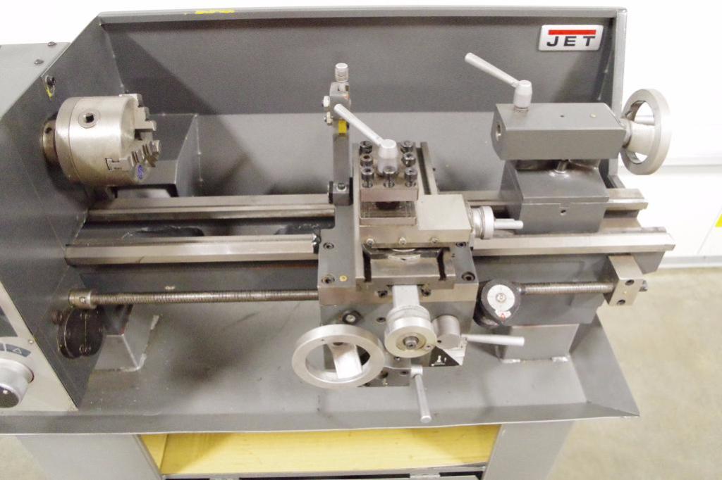 JET 9x20 Metal Lathe & Stand, Assorted Tools & Tooling M/N BD920W