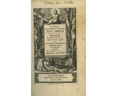 Fine Emblem Book illustrated by Boetium a BolswertBourghesium (John) (Malbodiensem)? Vitae Passionis et Mortis Jesu Christi, 