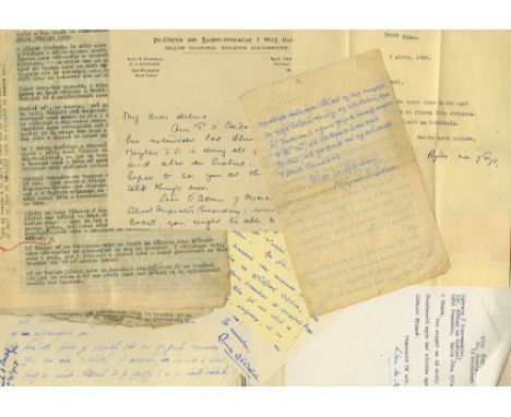 A Substantial CollectionÓ  Concheanainn, Pádraic    A substantial archive of correspondence relating to Pádraic Ó Concheanain