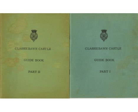 Co. Sligo: Classiebawn Castle Guide Book, Owner Earl Mountbatten of Burma, 2 Parts. 4to n.d., profusely illustrated, fold. & 