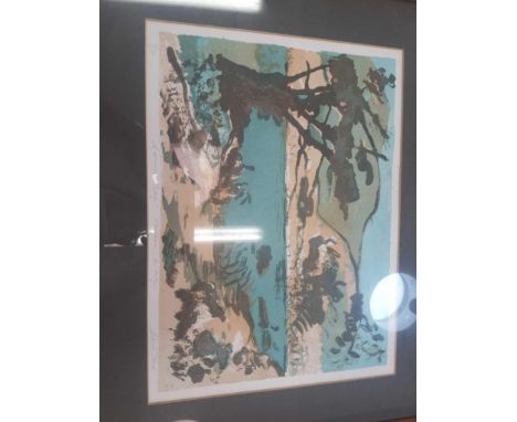 "Summer Day - Pontoon Co Mayo" limited edition print 1/16, signed below plate 