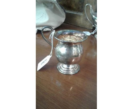 with silver handle on stepped circular base, with Dublin 50th Annivarsay sword of light 1966 hallmark, with mark LG 