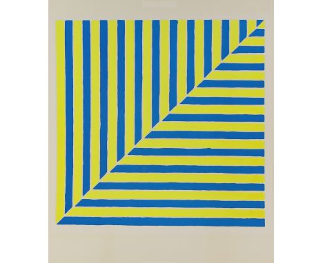 Frank Stella (American, b.1936). Untitled (Rabat). Colour screenprint, published by The Wadsworth Atheneum, Hartford, Connect