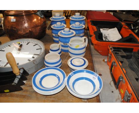 A collection of Cornish Ware