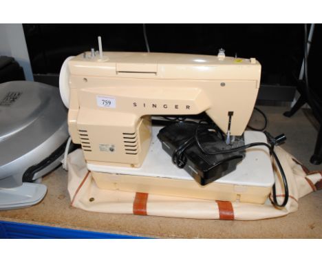 A Singer sewing machine sold as a collectors item