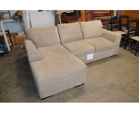 A corner sofa