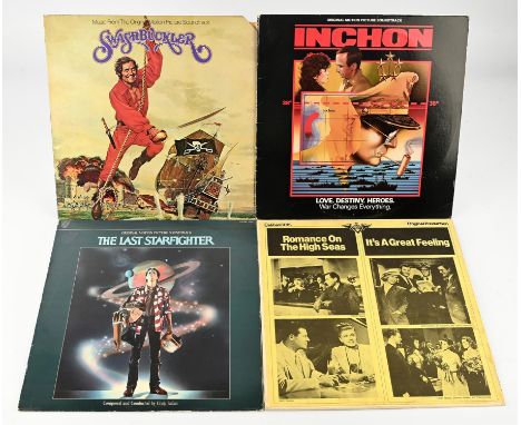 Vinyl records - Film soundtrack to include Bambi, Reds, Rocky IV, The Road Warrior, Game Of Death, Return Of The Jedi and mor