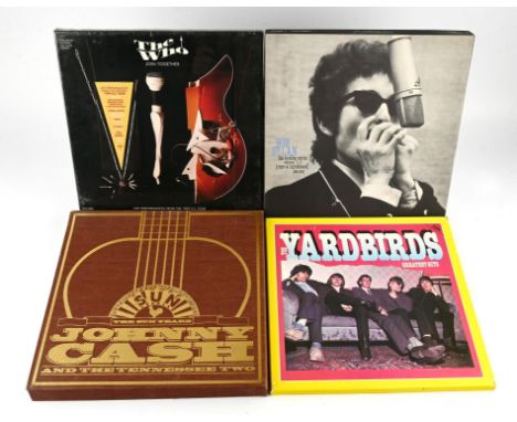 Vinyl records - collection of box sets, to include, The Trojan Story Vol I & II, Buddy Holly 'The Complete Story', T'Pau, Joh