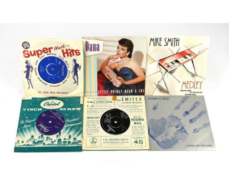 Vinyl records - 7" single / EP collection, Abba, The Kinks, James Darren, The Rolling Stones , Buddy Holly, Little Richard, A