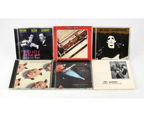 CDs - collection to include, The Beatles, Lou Reed, David Crosby, Alfie Boe and more (2 box-quantity). 