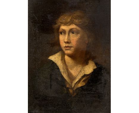ENGLISH SCHOOL (19th century)Portrait of a Young ManOil on canvas36 x 49.5 cm, framed   CONDITION REPORTS:  Generally in good