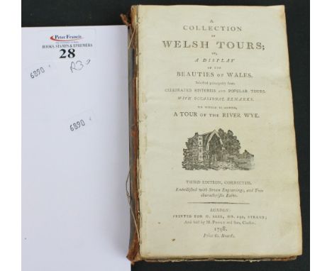 Welsh Topographical.  'A Collection of Welsh Tours: or a display of the beauties of Wales.  Selected principally from celebra