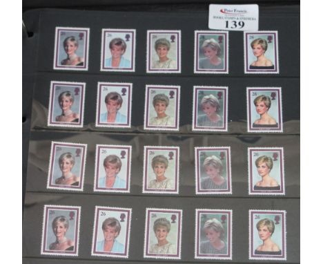 Great Britain range of u/m mint issues from 1998 in various cylinder and traffic light blocks, gutter pairs and singles. Vend