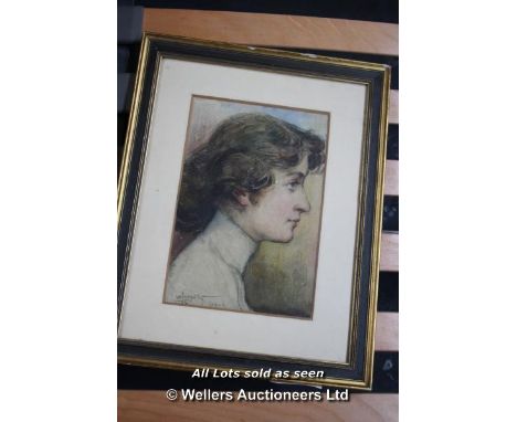 COLLECTION OF 10 MIXED PAINTINGS AND PRINTS / GRADE: UNCLAIMED PROPERTY (DC4)[{MK140416}]