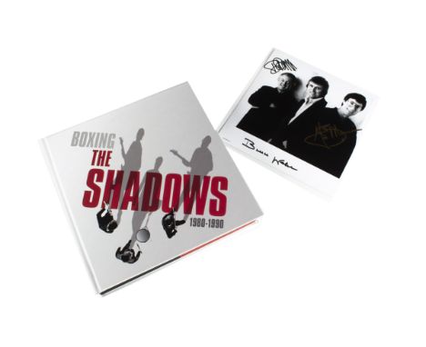 Shadows Box Set, Boxing The Shadows 1980-1990 - Eleven CD Box Set released 2017 on Edsel (SHADSBOX01X) - With Signed Picture 
