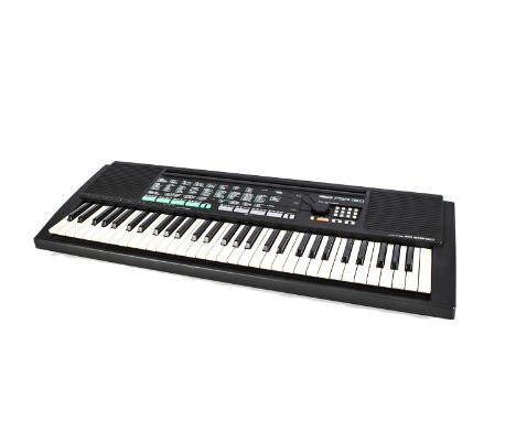 Yamaha Keyboard, a Yamaha Keyboard PSR-150 with power lead and original owner's manual, good condition - untested 